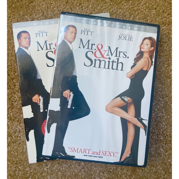 Save! 3/15, 10/25 Mr. & Mrs. Smith DVD Movie - Picture 3 of 5